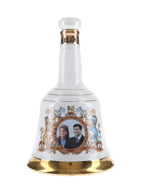 Bell's Ceramic Decanter Royal Wedding 1986 - Prince Andrew & Sarah Ferguson 75cl / 43%