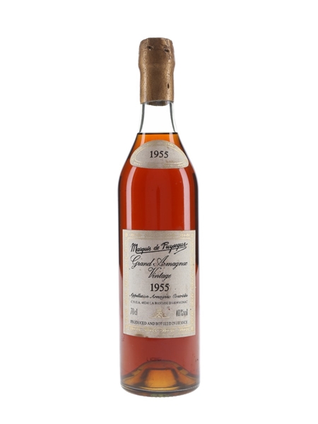 Marquis De Puysegur 1955 - Lot 63718 - Buy/Sell Armagnac Online