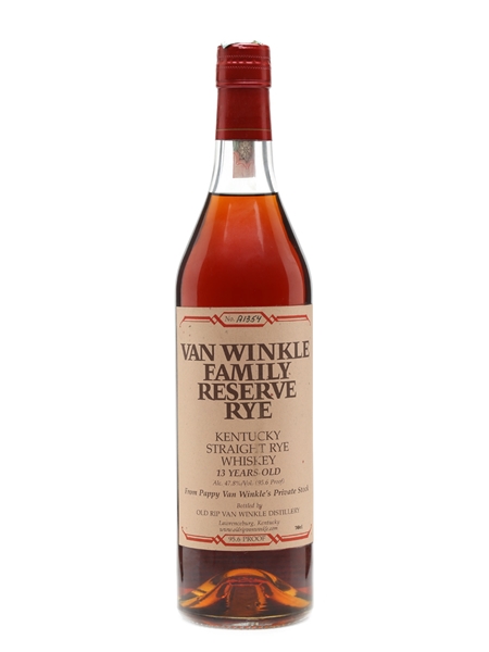 Van Winkle 13 Years Old – Lawrenceburg Family Reserve Rye 70cl / 47.8%