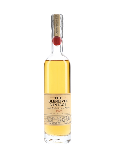 Glenlivet 1972 The Glenlivet Vintage Collection 20cl / 54.29%