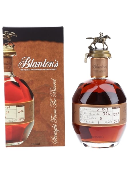 Blanton's Straight From The Barrel No. 352 Bottled 2019 70cl / 64.9%