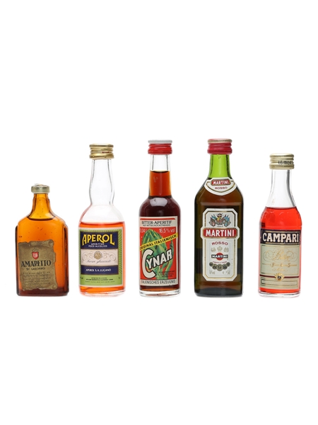 Assorted Italian Liqueurs  5 x 5cl