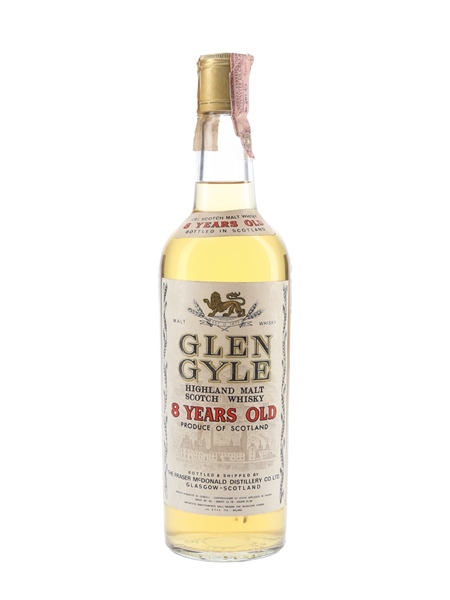 Glen Gyle 8 Year Old Bottled 1970s - Fraser McDonald 75cl / 43%