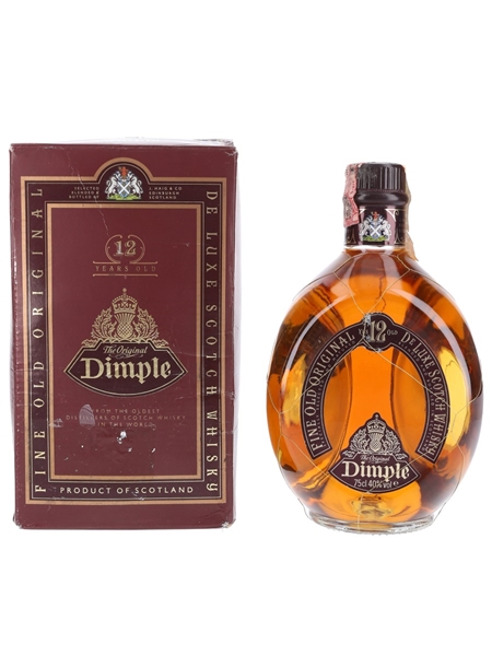 Haig's Dimple 12 Year Old Bottled 1980s - Montenegro 75cl / 40%