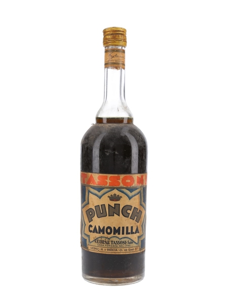 Tassoni Punch Camomilla Bottled 1950s 100cl / 30%