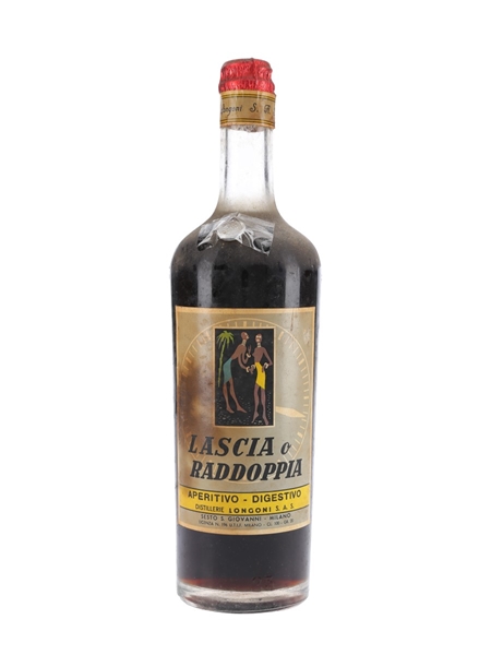 Longoni Lascia O Raddoppia Bottled 1950s 100cl / 20%