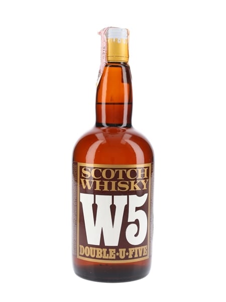 W5 Scotch Whisky Bottled 1970s - Buton 75cl / 43%