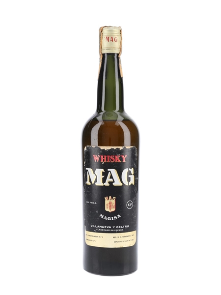 Mag Whisky Bottled 1970s - Spain 75cl / 43%