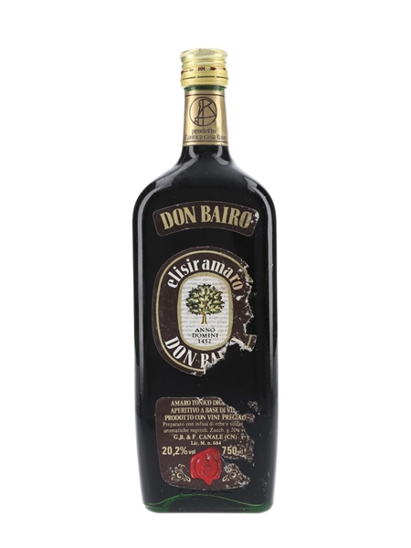 Don Bairo Elisir Amaro Bottled 1980s 75cl / 20.2%