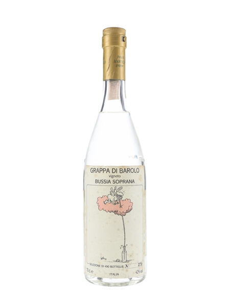 Marolo Grappa Di Moscato Bottled 1990s - Vigneto Bussia Soprana 70cl / 42%