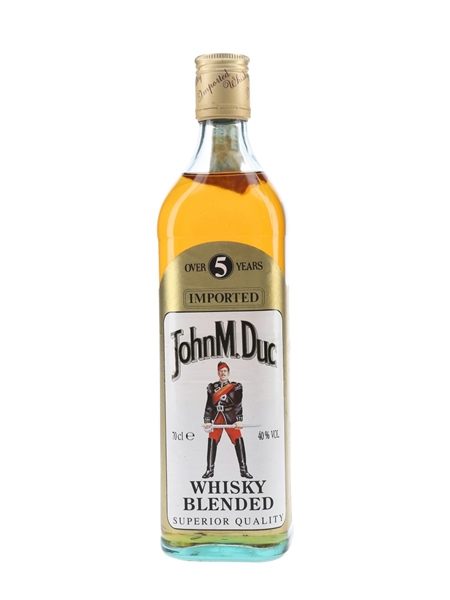 John M Duc 5 Year Old Imported Bottled 1990s 70cl / 40%