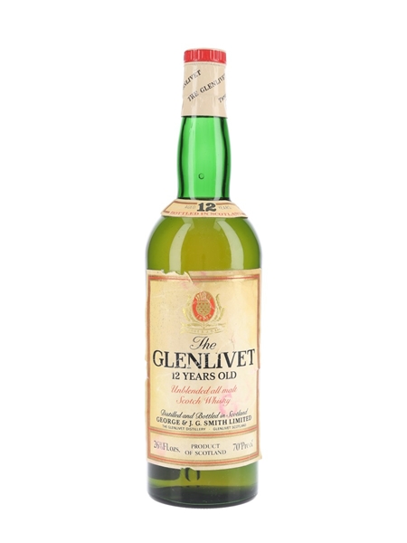 Glenlivet 12 Year Old - Lot 63754 - Buy/Sell Speyside Whisky Online