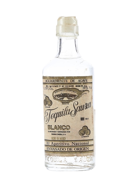 Sauza Tequila Blanco Bottled 1960s - R&C Vintners 5cl / 38%