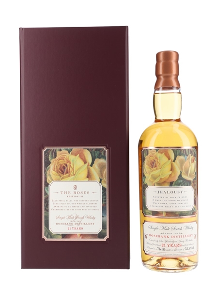 Rosebank 21 Year Old Rosebank Roses Edition III - Jealousy 70cl / 52.5%