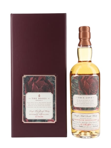 Rosebank 21 Year Old Rosebank Roses Edition I - True Love 70cl / 55.1%