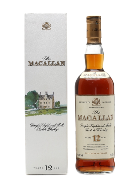 Macallan 12 Years Old Bottled 1980s 75cl / 43%