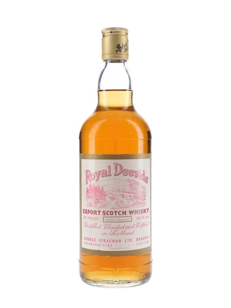 Royal Deeside Export Scotch Whisky Bottled 1970s - Mellow Matured 75.7cl / 40%