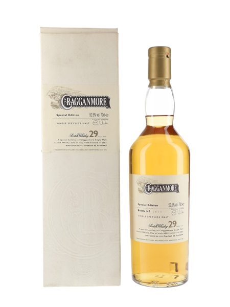 Cragganmore 1973 Special Releases 2003 70cl / 52.5%