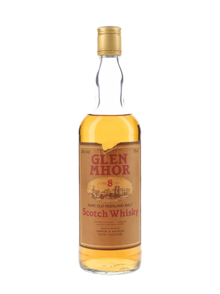 Glen Mhor 8 Year Old Bottled 1980s - Gordon & MacPhail 75cl / 40%