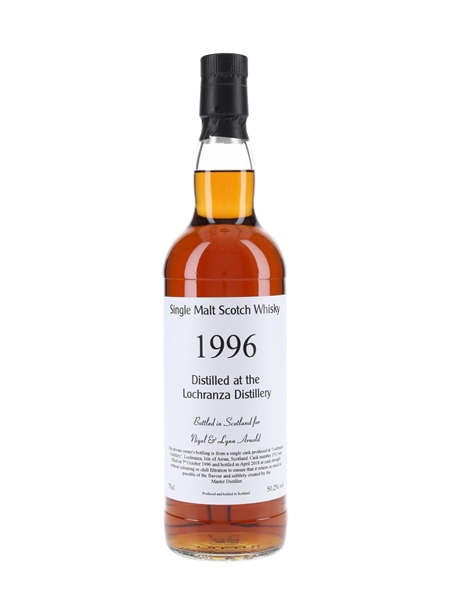 Lochranza 1996 Private Cask Bottled 2018 - Isle of Arran Distillers Ltd. 70cl / 50.2%