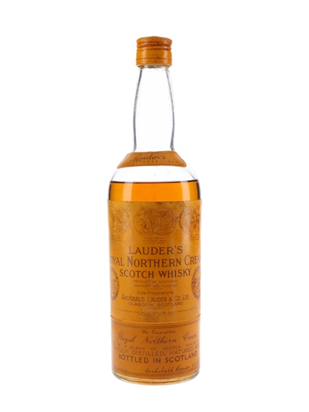 Lauder's Royal Northern Cream Bottled 1960s 75cl