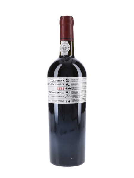 Cockburn's 1992 Quinta Dos Canais Vintage Port 75cl / 20%