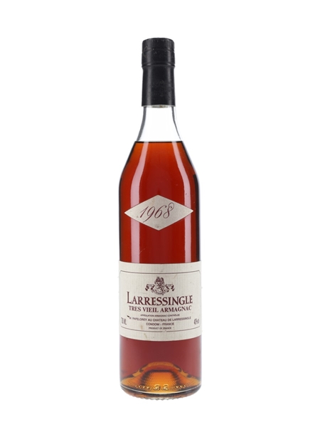 Chateau Larressingle 1968 Tres Vieil Armagnac Bottled 1998 70cl / 40%