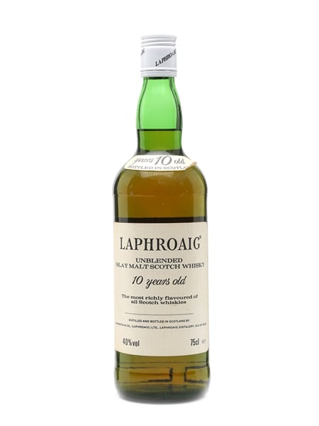 Laphroaig 10 Years Old Sample Stock Bottled 1980s 75cl