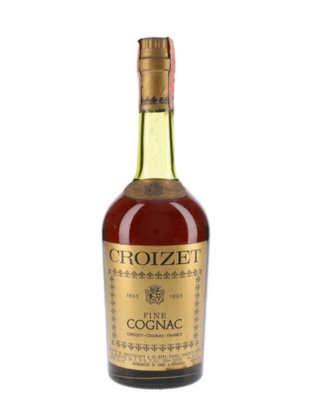 Croizet Fine Cognac Bottled 1960s-1970s 75cl / 40%