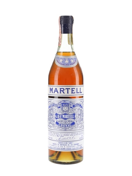 Martell 3 Star VOP Spring Cap Bottled 1950s-1960s - Carlo Salengo 73cl / 40%