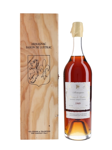 Baron De Lustrac 1949 Bas Armagnac  70cl / 40%