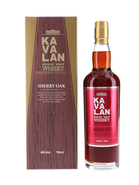 Kavalan Sherry Oak Matured Bottled 2014 - Collector's Malt 70cl / 46%