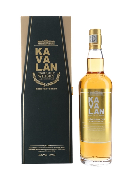 Kavalan Bourbon Oak Bottled 2018 70cl / 46%