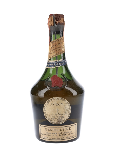 Benedictine DOM Bottled 1950s - Julius Wile Sons & Co. 73cl / 43%