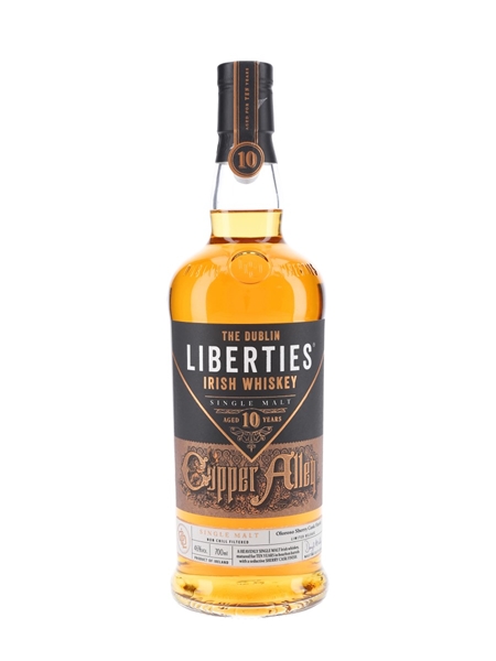 Dublin Liberties Copper Alley 10 Year Old Bottled 2018 - Oloroso Sherry Cask Finish 70cl / 46%