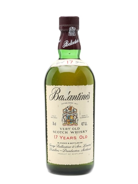 Ballantine's 17 Years Old Bottled 1980s 75cl / 43%