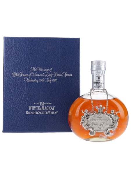 Whyte & Mackay 12 Year Old The Royal Wedding 1981 75cl / 40%