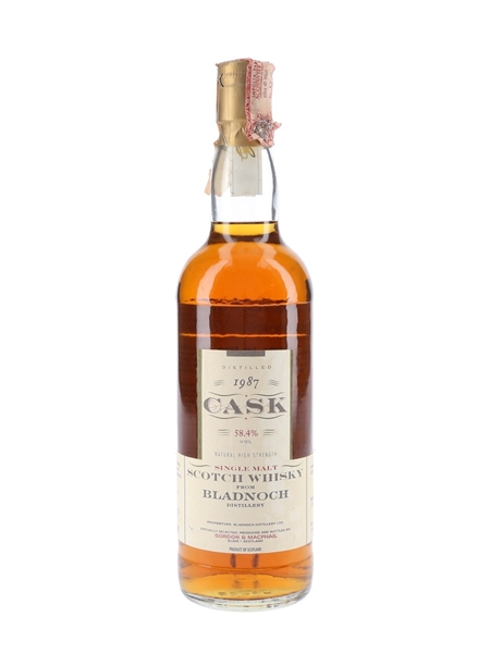 Bladnoch 1987 Cask Strength - Gordon & MacPhail 70cl / 58.4%