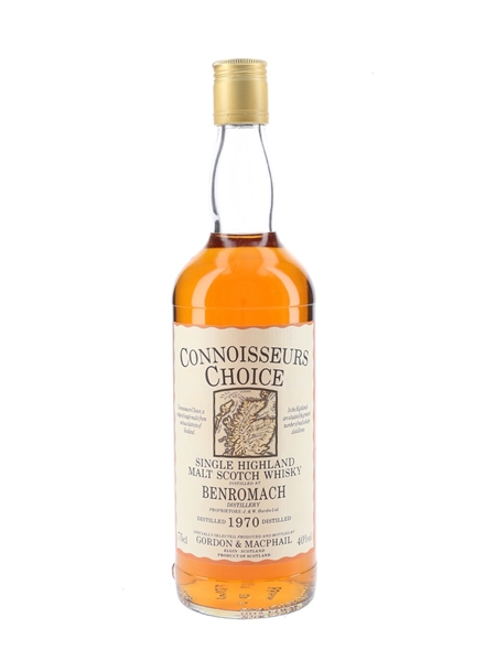 Benromach 1970 Connoisseurs Choice - Gordon & MacPhail 75cl / 40%