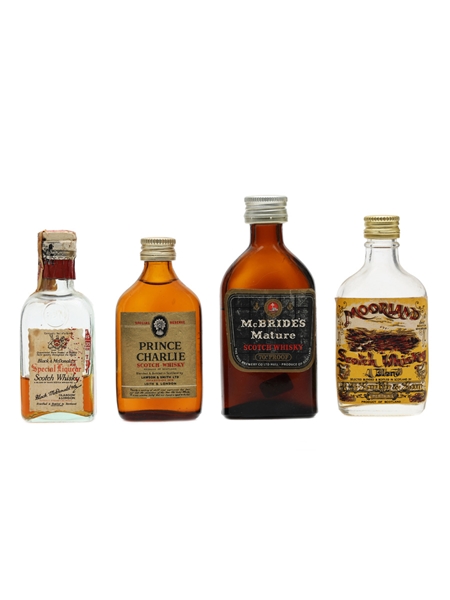 4 x Blended Scotch Whisky Miniatures 