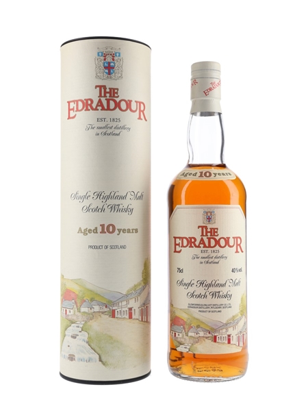 Edradour 10 Year Old Bottled 1980s 75cl / 40%