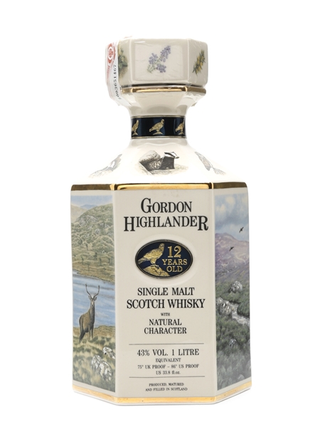 Gordon Highlander 12 Years Old – Tomatin Bottled 1980s 100cl