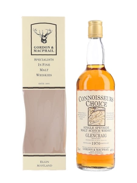 Glencraig 1970 Bottled 1990s - Connoisseurs Choice 75cl / 40%