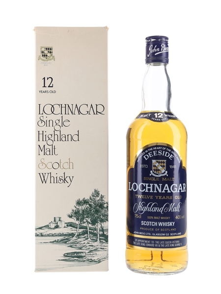 Lochnagar 12 Year Old Bottled 1980s 75cl / 40%