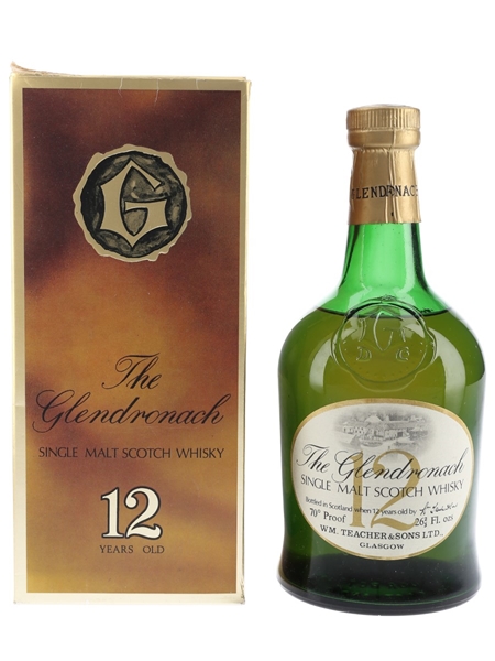 Glendronach 12 Year Old Bottled 1970s 75.7cl / 40%