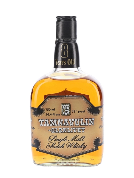 Tamnavulin Glenlivet 8 Year Old Bottled 1970s-1980s 75cl / 43%