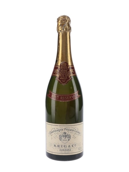 Krug Champagne Private Cuvee Brut Reserve - Pre-1978 75cl