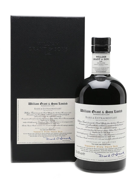 William Grant & Sons 25 Years Old Rare & Extraordinary 75cl / 43%