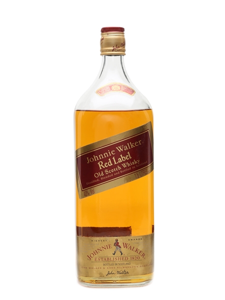 Johnnie Walker Red Label Bottled 1980s 150cl