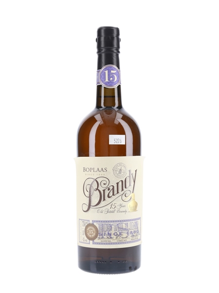 Boplaas 15 Year Old Potstill Brandy  75cl / 38%